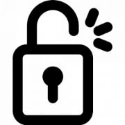 Lock in motion of unlocking