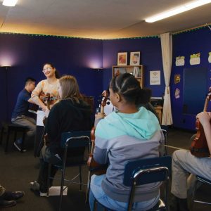 Teacher and Students