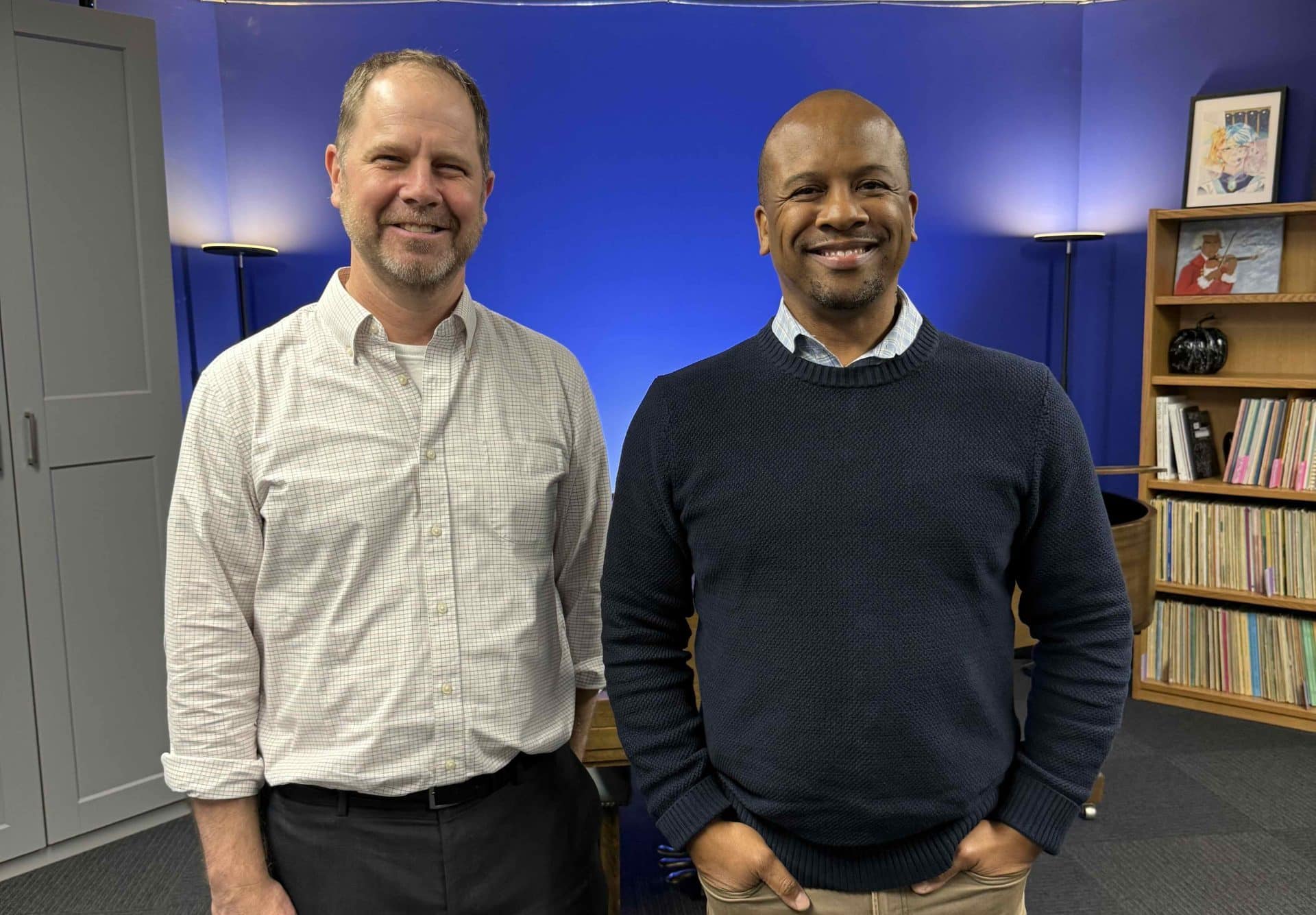 Cropped Dr. Morris and Hayes